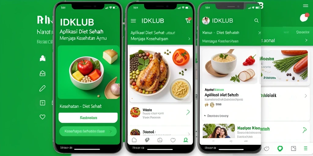 Tampilan antarmuka IDKLUB yang intuitif dan informatif.
