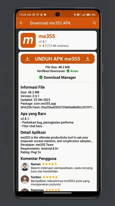Unduh dan Instal APK me355 untuk Android